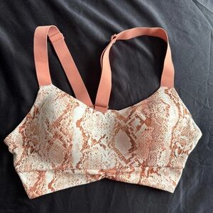Snake Print Sports Bra